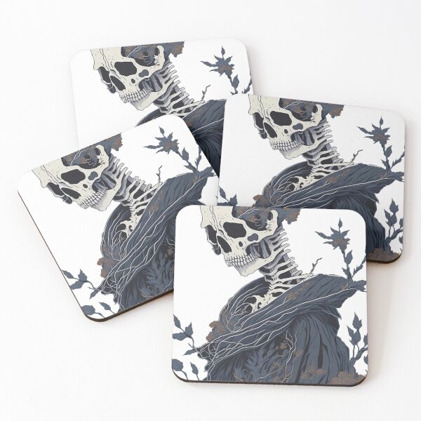 Item preview, Ronin skeleton with leaves designed and sold by madalhazared.