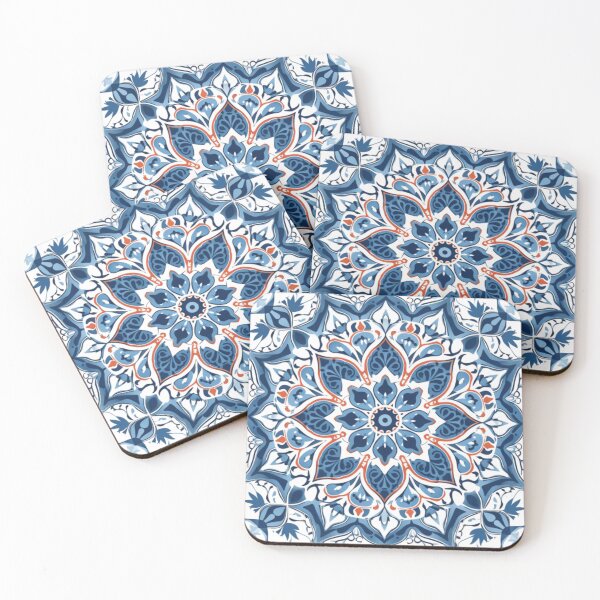 Item preview, Turkish abstract ornamental pattern designed and sold by TMPcollection.