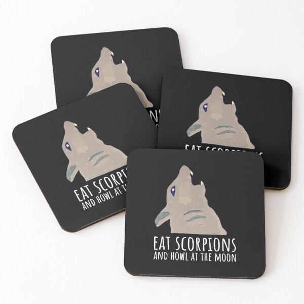 Item preview, Eat scorpions and howl at the moon- funny mouse howling - perfect gift for mouse owner designed and sold by Cool Stuff Galore.