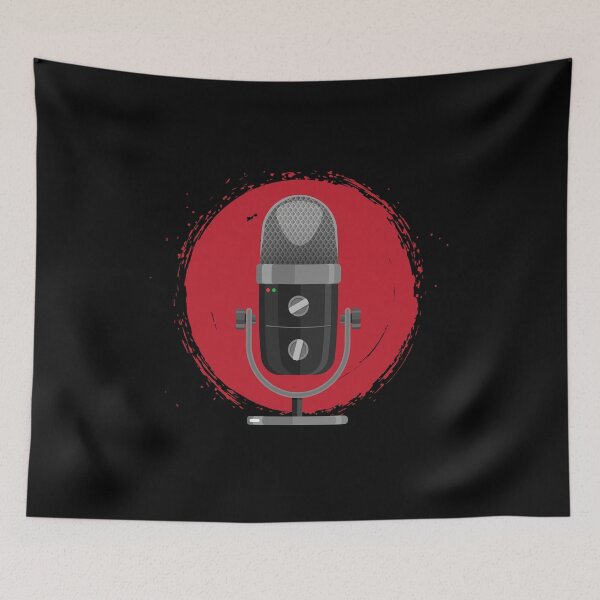 Artikelvorschau, Podcast Mikrofon Podcasting entworfen und verkauft von MooonTees.