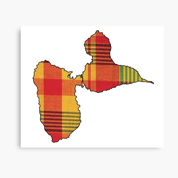 Guadeloupe - Madras Canvas Print