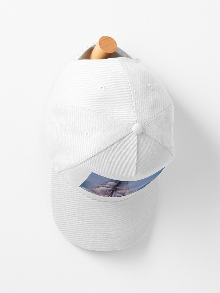 Thumbnail 2 of 7, Cap, Sailing Ship in Full Sail designed and sold by LenCarol.