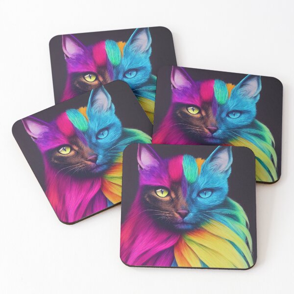 Item preview, Bella, the adorable rainbow cat designed and sold by Pixelboys.
