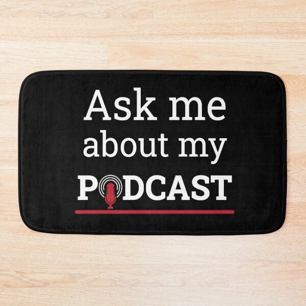 Artikelvorschau, Ask me about my Podcast Podcasting entworfen und verkauft von MooonTees.