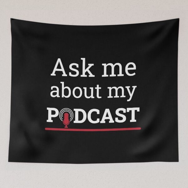 Artikelvorschau, Ask me about my Podcast Podcasting entworfen und verkauft von MooonTees.