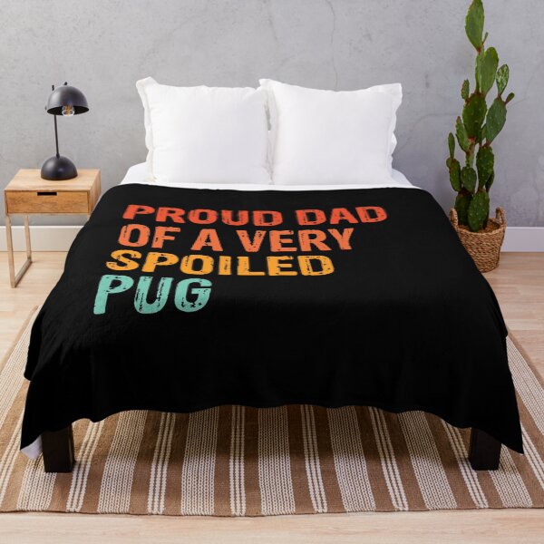 Item preview, Proud Dad of Very Spoiled Pug Gift  designed and sold by Guarddogdrive.