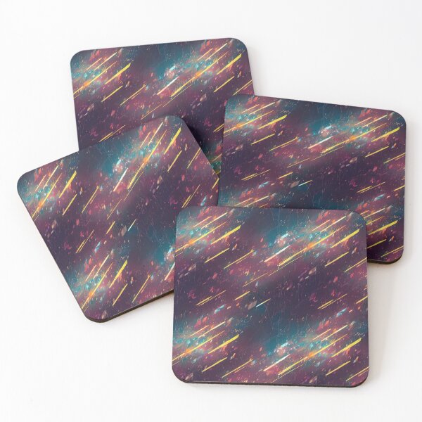 Item preview, Shootin Star Space Abstract Pattern Water Color Splash designed and sold by Infinitelypink.