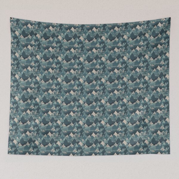 Item preview, blue mountains designed and sold by CreativeJunglee.