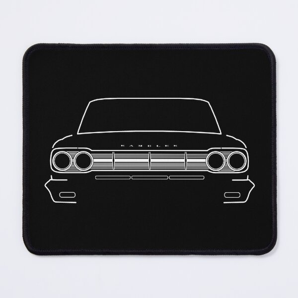 Item preview, 1965 AMC Rambler Classic car white outline designed and sold by soitwouldseem.