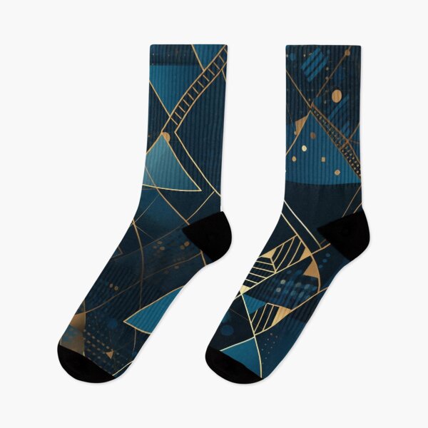 Item preview, geometric blues designed and sold by aquinavortex.