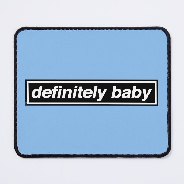 Item preview, DEFINITELY BABY - Britpop Rock n Roll Star Baby! (Sky Blue) designed and sold by phigment-art.