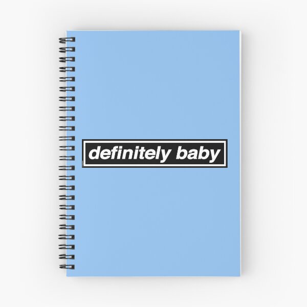 Item preview, DEFINITELY BABY - Britpop Rock n Roll Star Baby! (Sky Blue) designed and sold by phigment-art.
