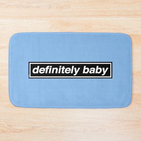 Item preview, DEFINITELY BABY - Britpop Rock n Roll Star Baby! (Sky Blue) designed and sold by phigment-art.