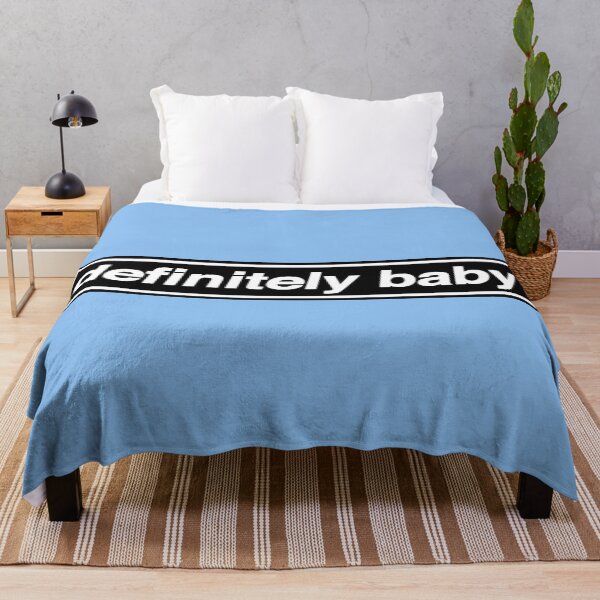 Item preview, DEFINITELY BABY - Britpop Rock n Roll Star Baby! (Sky Blue) designed and sold by phigment-art.