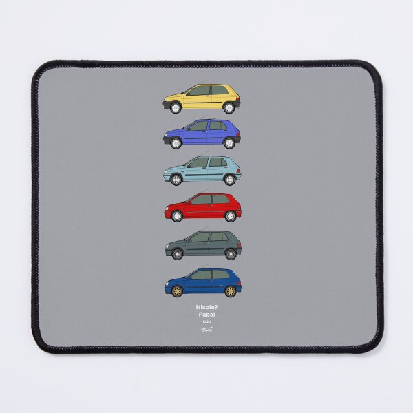 Item preview, mk1 Clio Classic car collection designed and sold by RJWautographics.