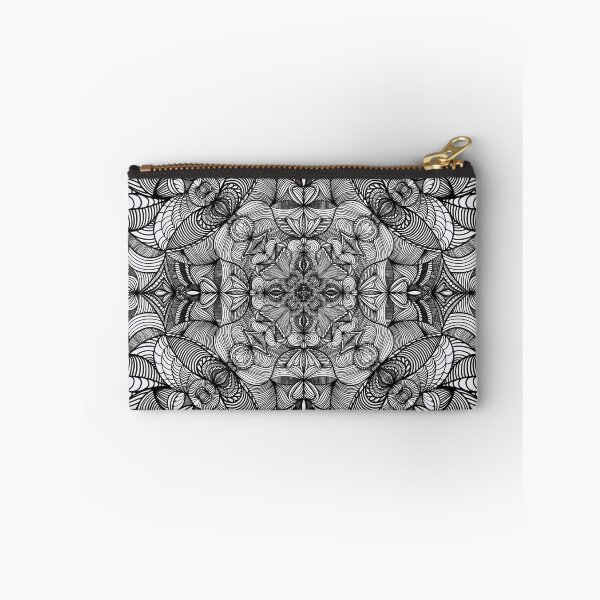 Item preview, Mandala zen tangle black and white.  designed and sold by Artwork-LCR.