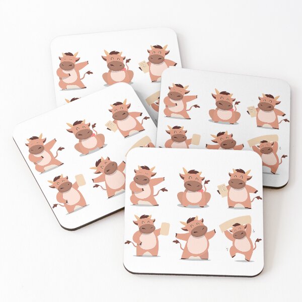Item preview, cute lovely calf cow designed and sold by SceneryStudio.