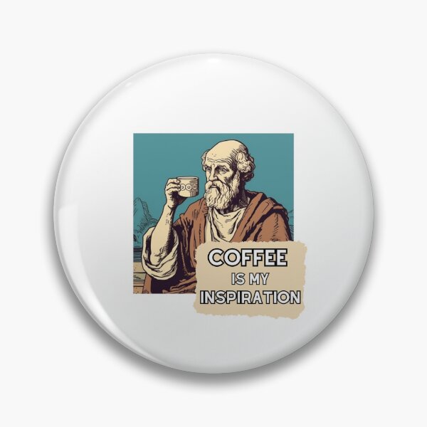 Item preview, Coffee Inspiration Philosopher designed and sold by CremisArt.