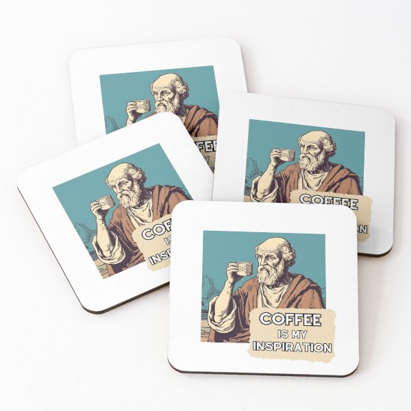 Item preview, Coffee Inspiration Philosopher designed and sold by CremisArt.