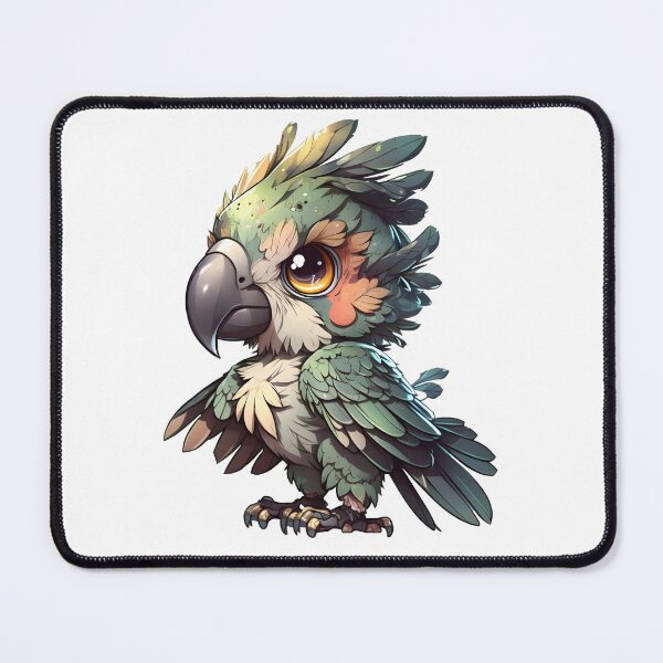Item preview, Chibi Green Parrot designed and sold by ToxicDisign.
