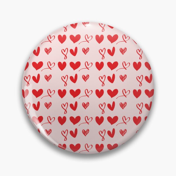 Item preview, Red Hearts Pattern designed and sold by Markon22.