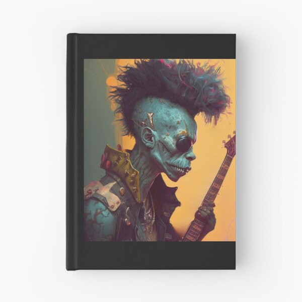 Artikelvorschau, Zombie-Rocker-Gitarrenmusiker entworfen und verkauft von UnicornCool.