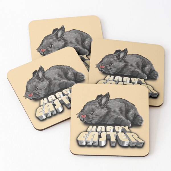 Item preview, happy easter bunny designed and sold by CrisMor-Art.