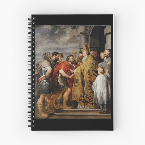 Item preview, St. Ambrose and Emperor Theodosius - Peter Paul Rubens designed and sold by RBEnt.