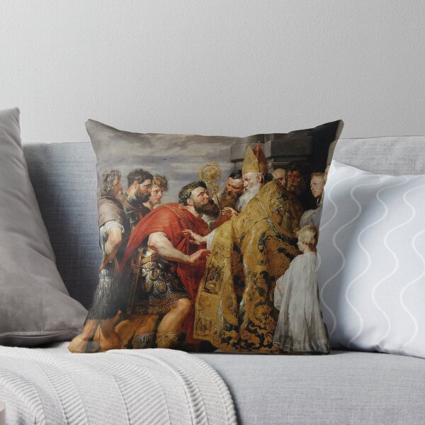 Item preview, St. Ambrose and Emperor Theodosius - Peter Paul Rubens designed and sold by RBEnt.