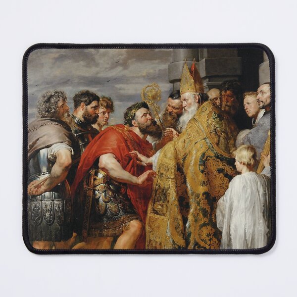 Item preview, St. Ambrose and Emperor Theodosius - Peter Paul Rubens designed and sold by RBEnt.