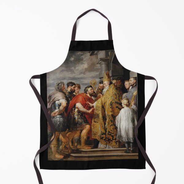Item preview, St. Ambrose and Emperor Theodosius - Peter Paul Rubens designed and sold by RBEnt.