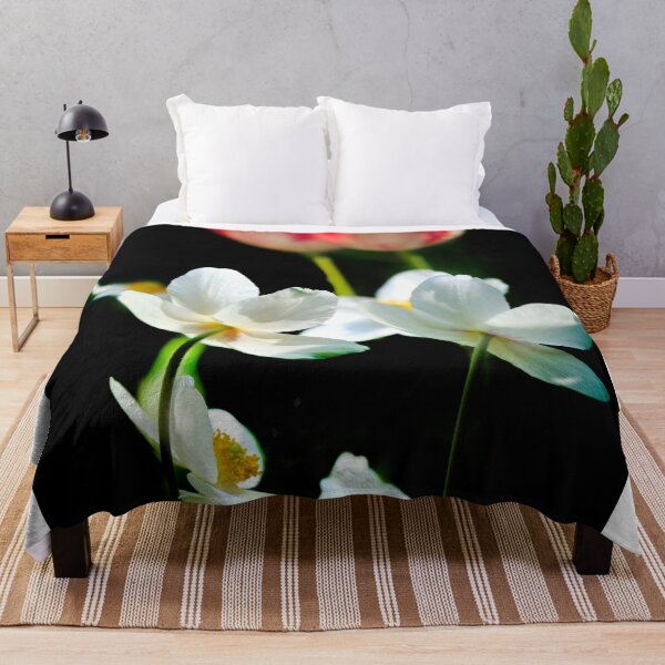 Item preview, Colorful spring flowers on black background designed and sold by olena2552.