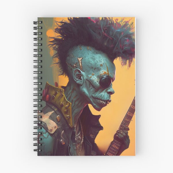 Item preview, Zombie Rocker Guitar Musician designed and sold by UnicornCool.