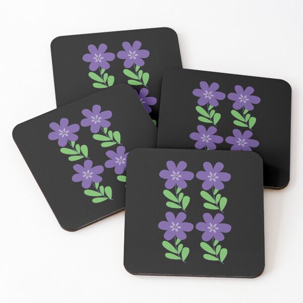 Item preview, Purple flower pattern designed and sold by Markon22.