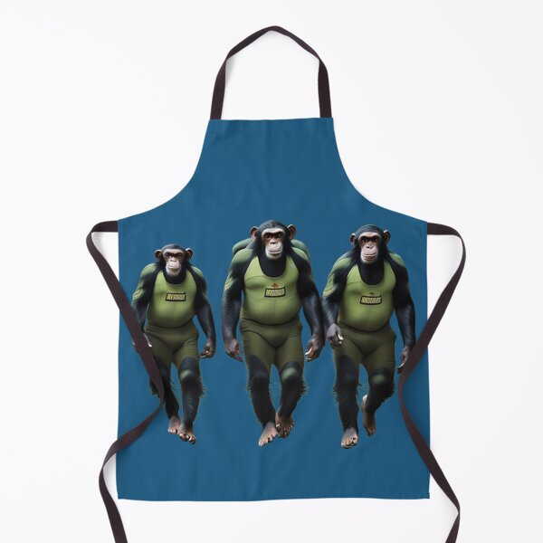 Item preview, three chimpanzes walking design designed and sold by krishana3d.