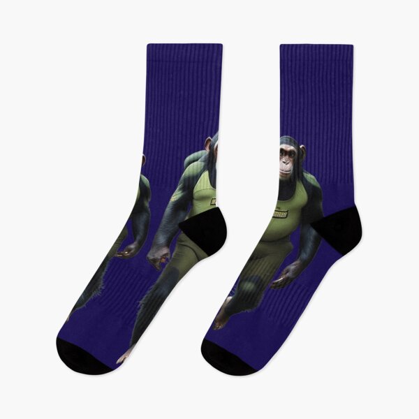 Item preview, three chimpanzes walking design designed and sold by krishana3d.