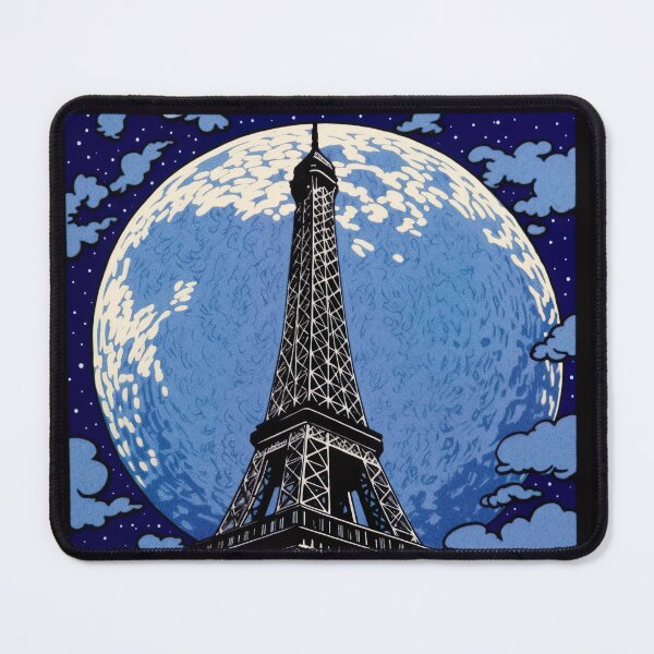 Item preview, Eiffel tower at midnight designed and sold by Wave3-Studio.