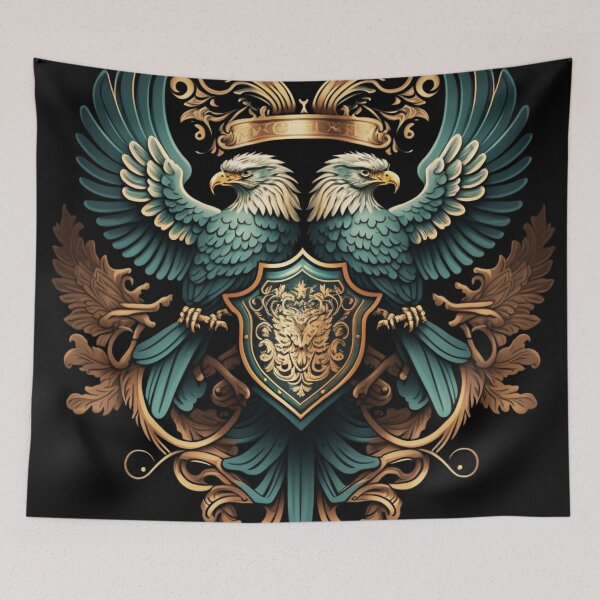 Item preview, Two Green Eagle Symbol  designed and sold by JojoArtEvo.