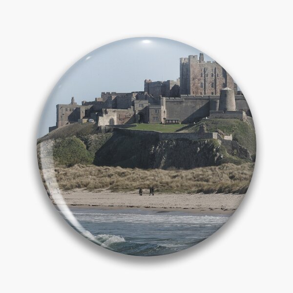 Item preview, Waves coming ashore near Bamburgh Castle, Northumberland, UK designed and sold by Richard Flint.