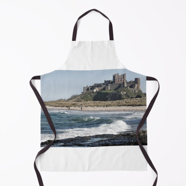 Item preview, Waves coming ashore near Bamburgh Castle, Northumberland, UK designed and sold by Richard Flint.