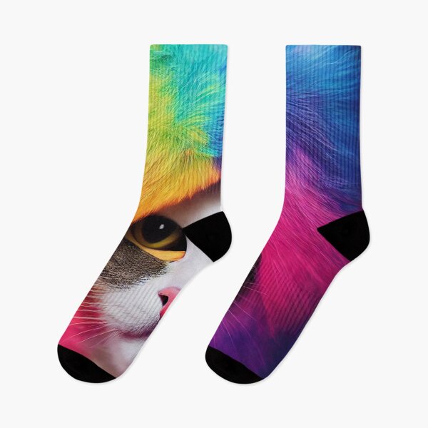 Item preview, Lilly, the little colorful rainbow cat baby designed and sold by Pixelboys.