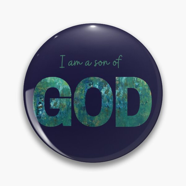 Item preview, I am a son of God christian phrase designed and sold by marianarussoart.