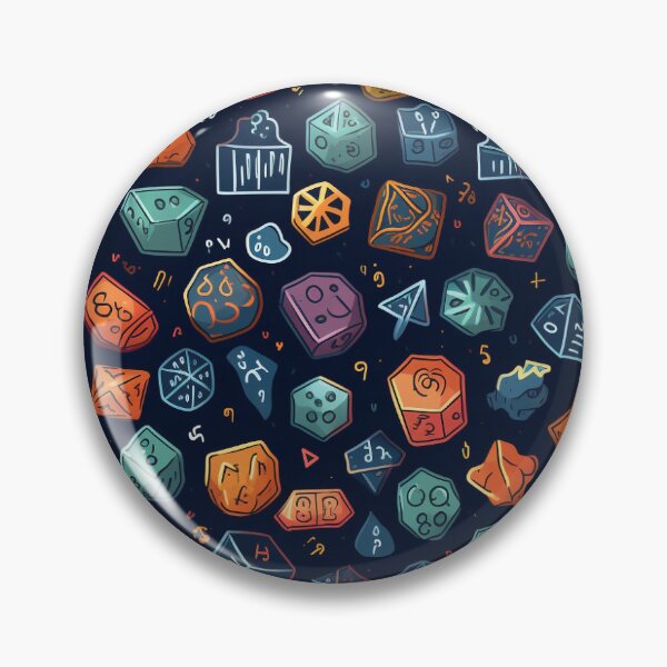 Item preview, DnD Dice Seamless Pattern #1 designed and sold by Flinnix.