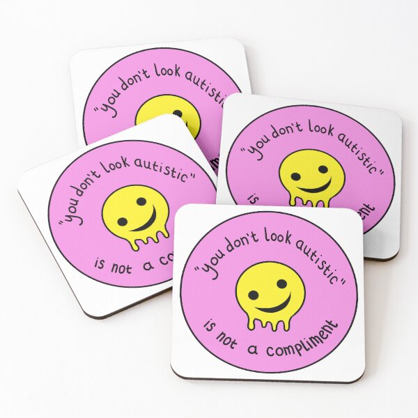 Item preview, you don't look autistic is not a compliment (melting edition) designed and sold by shysnail.
