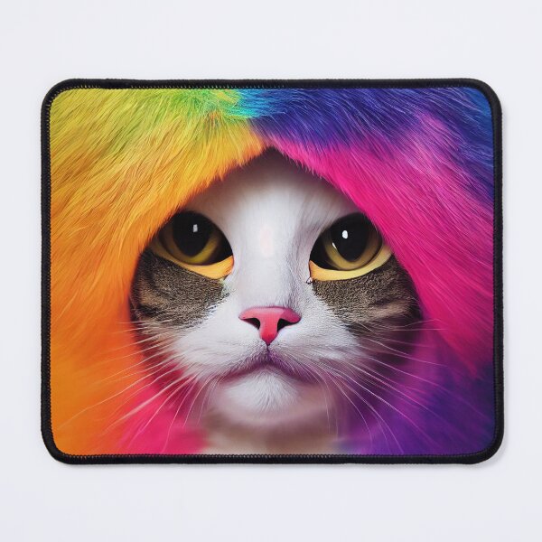 Item preview, Lilly, the little colorful rainbow cat baby designed and sold by Pixelboys.