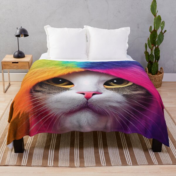 Item preview, Lilly, the little colorful rainbow cat baby designed and sold by Pixelboys.