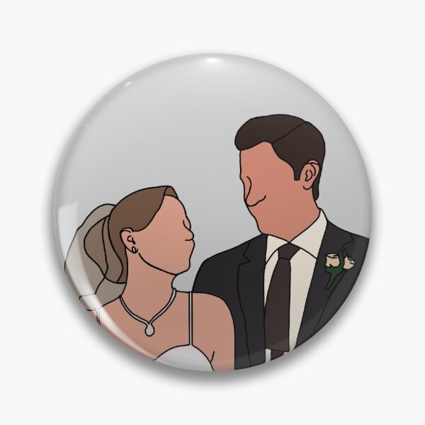 Item preview, Pam & Jim’s Wedding designed and sold by BRICKWALL01.