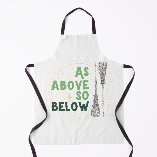 Item preview, As Above So Below Green Broomstick designed and sold by WrenCemetery.