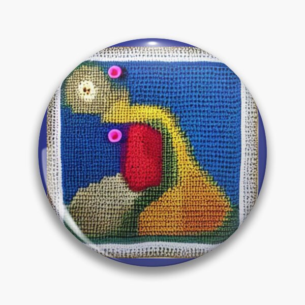Item preview, Crocheted grandmother's squares. Abstraction. designed and sold by Natalia-Vlad.