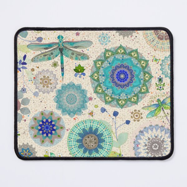 Item preview, Boho Dragonfly Mandalas designed and sold by Sue Zipkin.